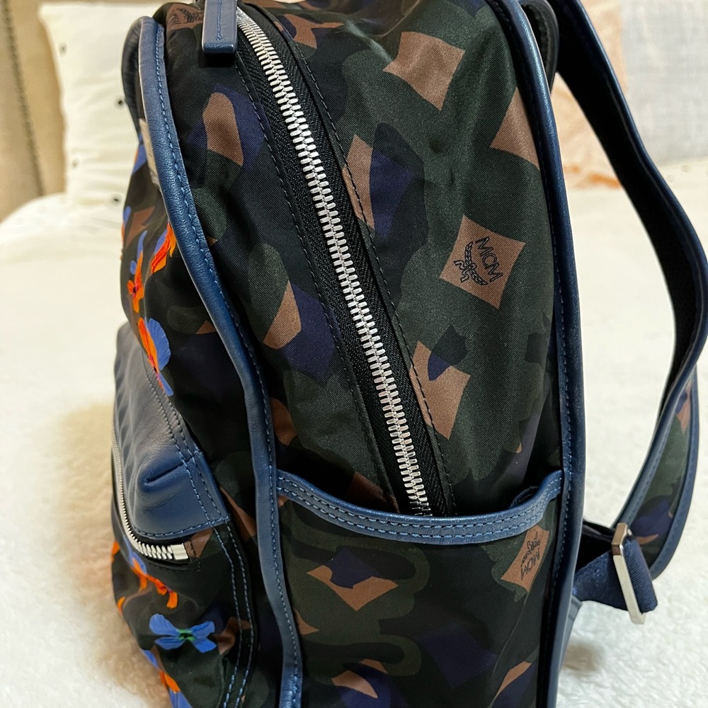 Mcm Nylon Backpack - image 2